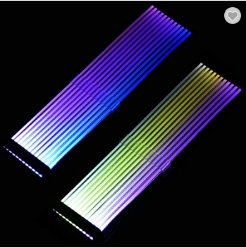 Double Layer 24Pin Female to Male RGB Lights Extension Cable 200mm 18 AWG