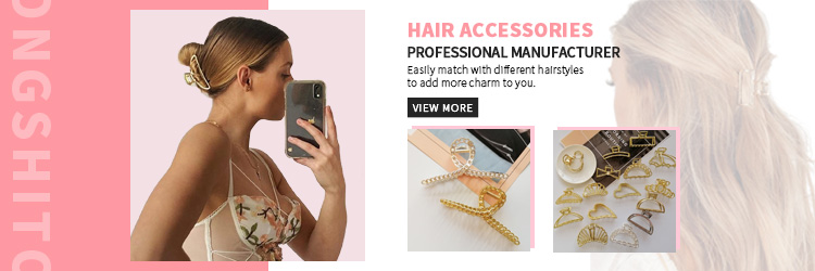 Porcelain Decorative Hair Sticks Vintage Style Golden Metal For Women 6.2x2x2.5cm