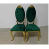 Buy cheap Hot selling Royal Back Golden Stainless Steel Dining Chair Sofia Chair from wholesalers