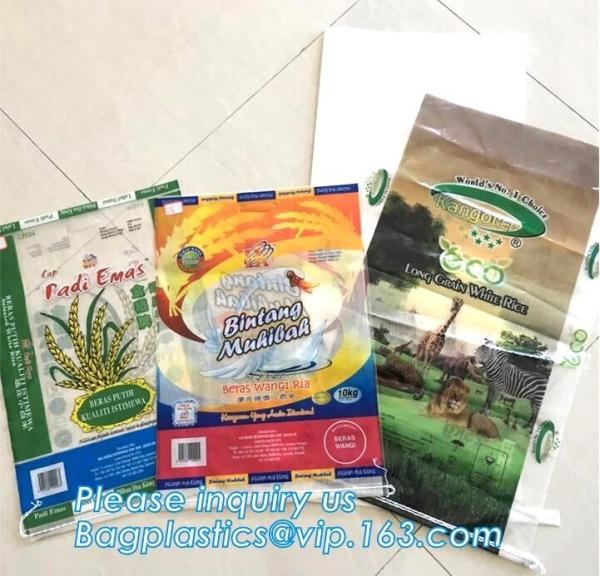 Buy cheap Custom recyclable kraft paper laminated pp woven food packaging bag with logo printing,25kg 20kg urea fertilizer packagi from wholesalers