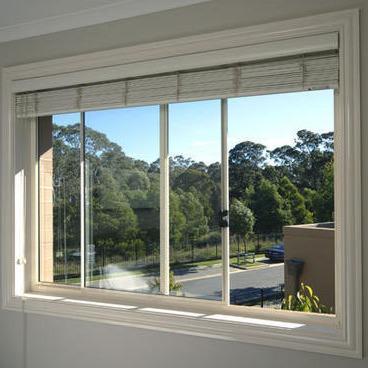 Buy cheap White Anodised Aluminium Sliding Windows Sound Insulation from wholesalers