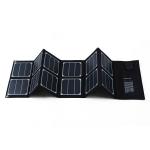 Suitcase Solar Panel Kit 40W 50W 60W Outdoor Camping Waterproof Folding Solar