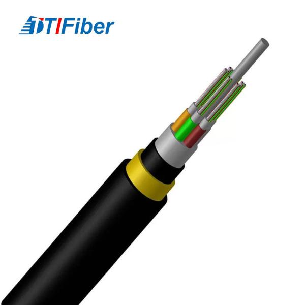 Buy cheap ADSS Fiber Optic Cable 24-144core FRP Central Strength Member Single Mode from wholesalers
