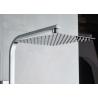 Buy cheap Chrome Finished Brass Thermostatic Shower Set Cold And Hot Water ROVATE from wholesalers