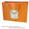 Buy cheap Recycled Flat Handle Brown Krafts Paper Bags Custom, Christmas Paper Gift Bags, Kraft Paper Shopping Bag from wholesalers