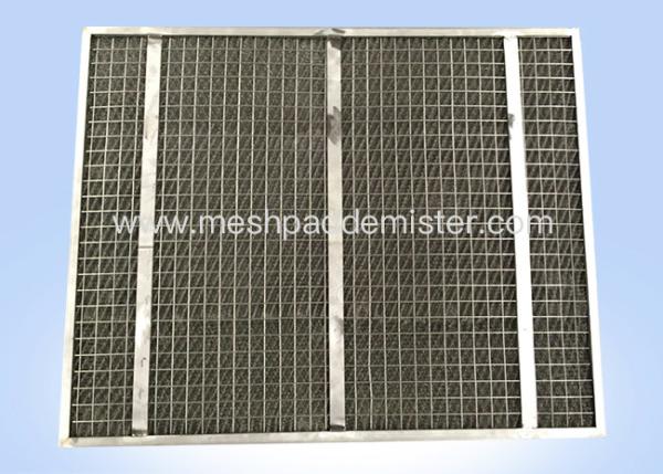 Buy cheap Customizable Wire Mesh Demister Refining Distillation Column Removal Parts from wholesalers