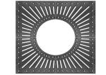 Garden Cast Iron Tree Grates Shock Absorption Antique Wrought Iron Gates