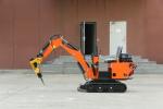 Buy cheap Garden Repair 0.8t Mini Excavator Manufacturer ZHONGMEI Small Micro Digger from wholesalers