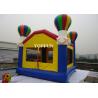 Buy cheap PVC Tarpaulin Kids Inflatable Bouncy Castle With Balloons 4 x 4 m Custom from wholesalers