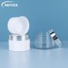 Buy cheap 50g 1oz PETG Plastic Double Wall Cream Jar Containers For Body Eye Face from wholesalers