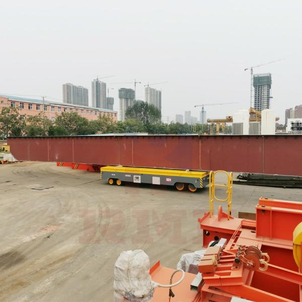 Buy cheap Steel Plant Material Transfer Trolley 50 Tons Steerable Electric Remote Control from wholesalers