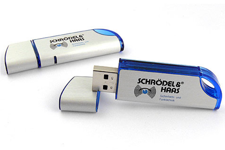 USB Factory supply Show Life Brand 8G 2.0 yellow color metal USB with customized logo and package