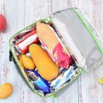 Reusable Durable Soft Leakproof Thermal Lunch Bag for School Work Office