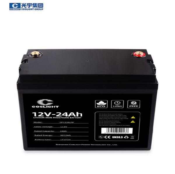 Buy cheap Coslight RV Car Ups 12v 24Ah Lithium Ion Solar Battery 5kw 100ah from wholesalers
