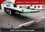 40 Ft Flatbed Container Semi Truck Trailer BPW Axles Air Suspension
