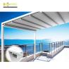 Buy cheap PVC Motorized Louvered Pergola Roof Sunshade Aluminum Patio Covers from wholesalers