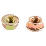 Buy cheap DIN6923 Zinc-Flake Coated Flange Nut from wholesalers