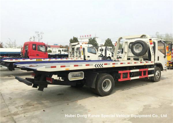 Buy cheap Foton Flat Bed Breakdown Recovery Vehicle , Car Carrier Tow Truck from wholesalers