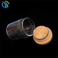 Buy cheap 650ml 4 Oz Airtight Glass Jar Storage Canisters ODM 650ml Bamboo Lid product