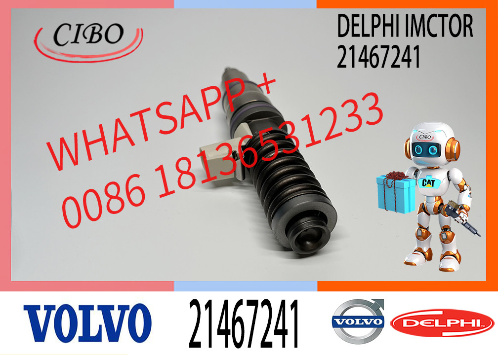 Fuel Injector BEBE4G15001 BEBE4L07001 21467241 22052765 22340639 52850-13670 Injector For VOL-VO Diesel Engine