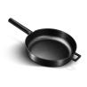 Buy cheap OEM 3.5kg Cast Iron Skillet Pans 28cm Fry Pan Skillet Drawing Texture from wholesalers
