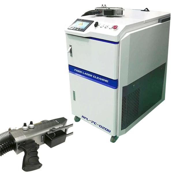 Buy cheap 100W 200W 300W 500W Fiber Laser Cleaner FDA With Portable Laser Cleaning Gun from wholesalers