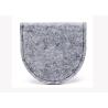 Buy cheap Light Grey Handmade Felt Coin Bags 11.5*9.5 Cm Small Felt Bags from wholesalers