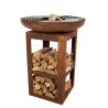 Buy cheap Modern Outdoor Kitchen Corten Steel Grill Wood Burning Camping BBQ Grill from wholesalers