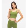 Buy cheap 220gsm Yoga Leggings And Sports Bra Longline Sports Bra SGS from wholesalers