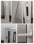 PVC Plastic UPVC Double Glass Horizontal Slide Window