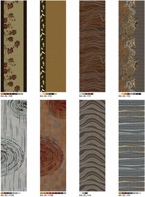 China factory printed Axminster material Hallway carpet for hotel