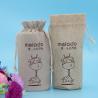 Buy cheap Heat Preservation Pot Package Round Bottom Jute Drawstring Pouch from wholesalers