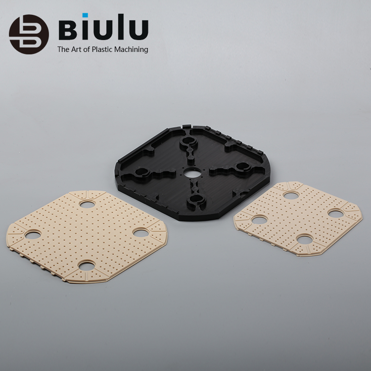 Custom Color Precision Plastic Machining Spare Part For High Performance Material