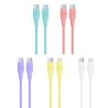 Buy cheap 2025 Premium Silicone USB Cable - 10,000+ Bend Lifespan, Tangle-Free & Ultra Durable from wholesalers