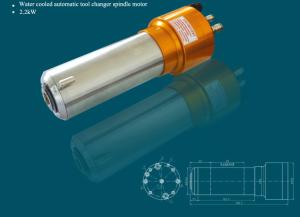 Buy cheap GDL water cooled spindle motor automatic tool changer spindle motor with 2.2kw from wholesalers