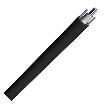 24 Core Outdoor G652D Single Mode With Two Steel Wire Strength Member Fiber