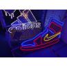 Buy cheap 12VDC Acrylic Silicone Led Neon Shoes Billboard 200cm from wholesalers