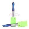 Buy cheap Titanium Carbide Ball Nose End Mill HRC65 10mm Shank Diameter 2 Flutes from wholesalers