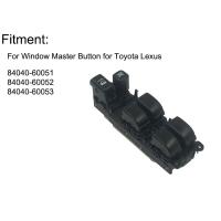 Buy cheap Left Side Toyota Power Window Switch 84040-60052 High Sensitivity ABS Material product