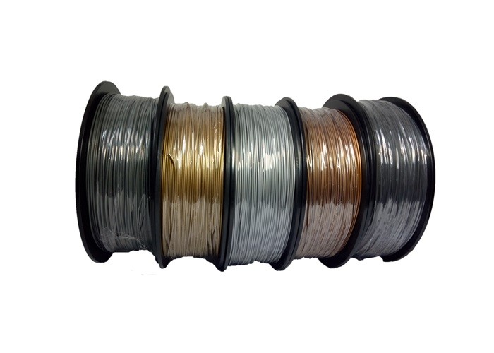 Iron Filled Pla Printing Material High Temperature 3d Printer Filament 1kg / Spool