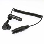 XLR 4 Pin Female To D Tap Camera Power Cable For Practilite 602 DSLR