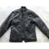 Buy cheap Funnel Collar Mens PU Jacket , Black Polyurethane Quilted Jacket TW82992 from wholesalers