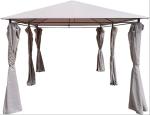 Outdoor Metal Removable Polyester Curtain Tent 3 x 4m Six Leg Canopy