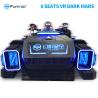 Buy cheap 6 Seats 9D VR Cinema Simulator Virtual Reality Machine For Family 3.8KW from wholesalers