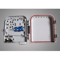 Buy cheap FTTB Ultra Violet Resistant Mini 16 Core ST / LC Fiber Optic Terminal Box product