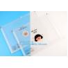 Buy cheap Fashion lock Packaging Bag with Slider Fashion PVC sealed stationery bag, stationery frosted pvc bag with slider from wholesalers