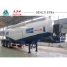 Buy cheap 12 Wheeler Bulk Cement Tanker Trailer 30-45 CBM High Strength Steel Materials from wholesalers