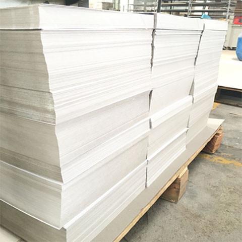 Buy cheap high quality Duplex Cardboard with grey back carton raw materials paper price from wholesalers