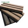 Buy cheap 26kg/pcs Modern Design Wall Ceiling Decorative Acoustic Slat Wood Wall Panels Sound Absorb Board from wholesalers