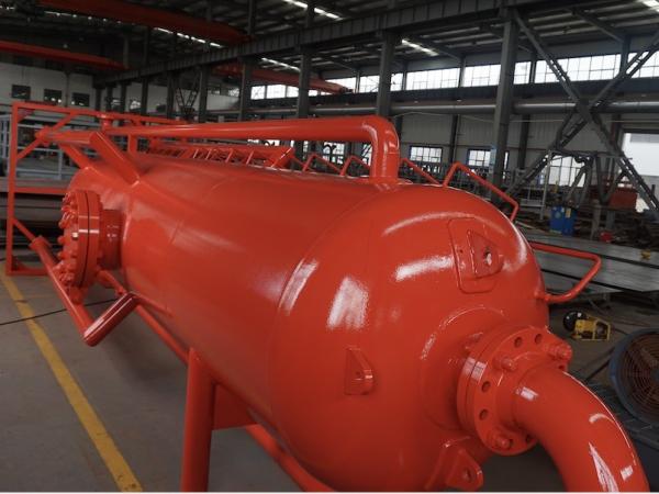 Buy cheap Anti Corrosion Bottom Sealing Mud Gas Separator Vertical Poor Boy Degasser from wholesalers